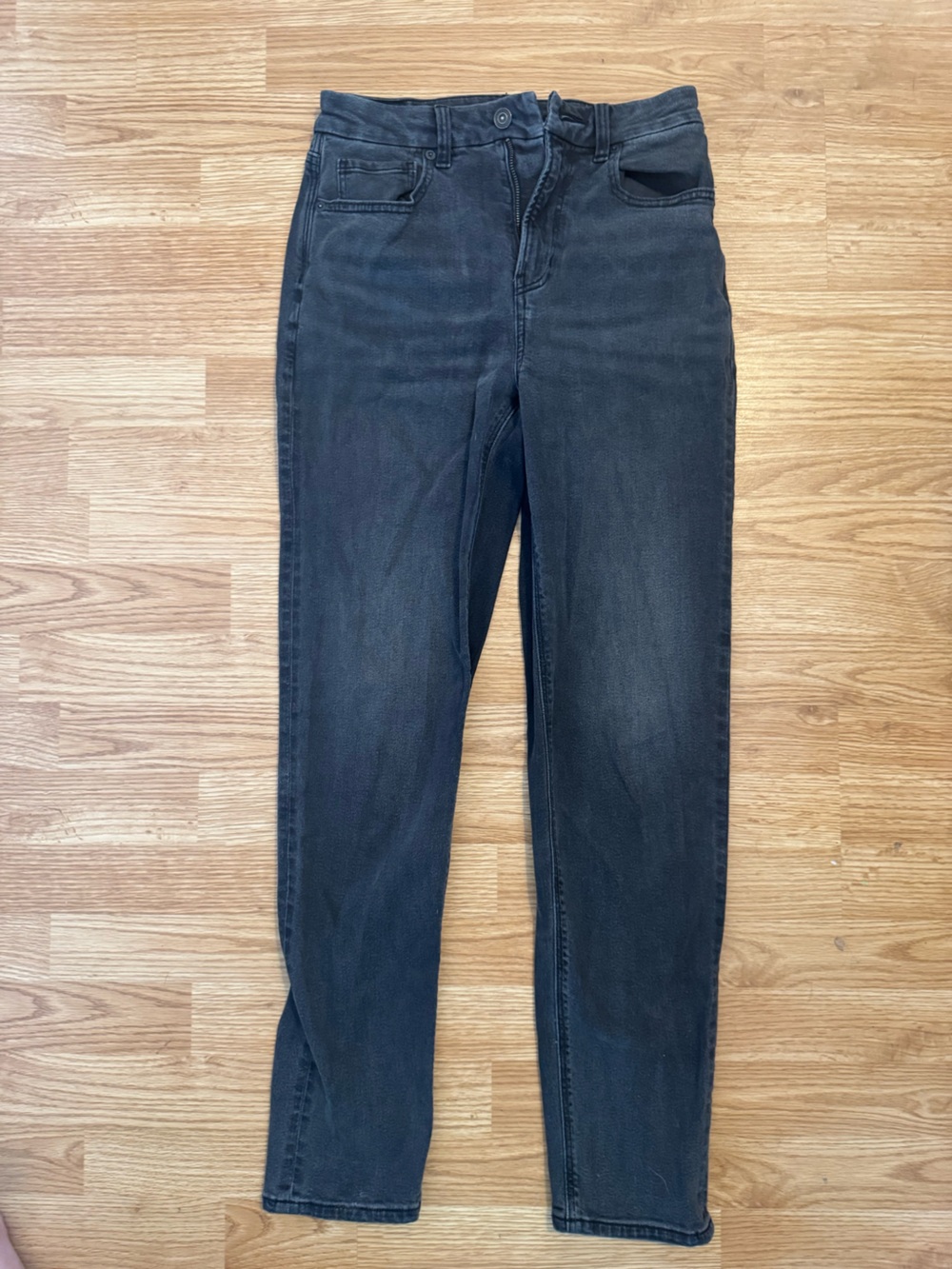 American Eagle Outfitters Women’s Straight Leg Black Jeans Long